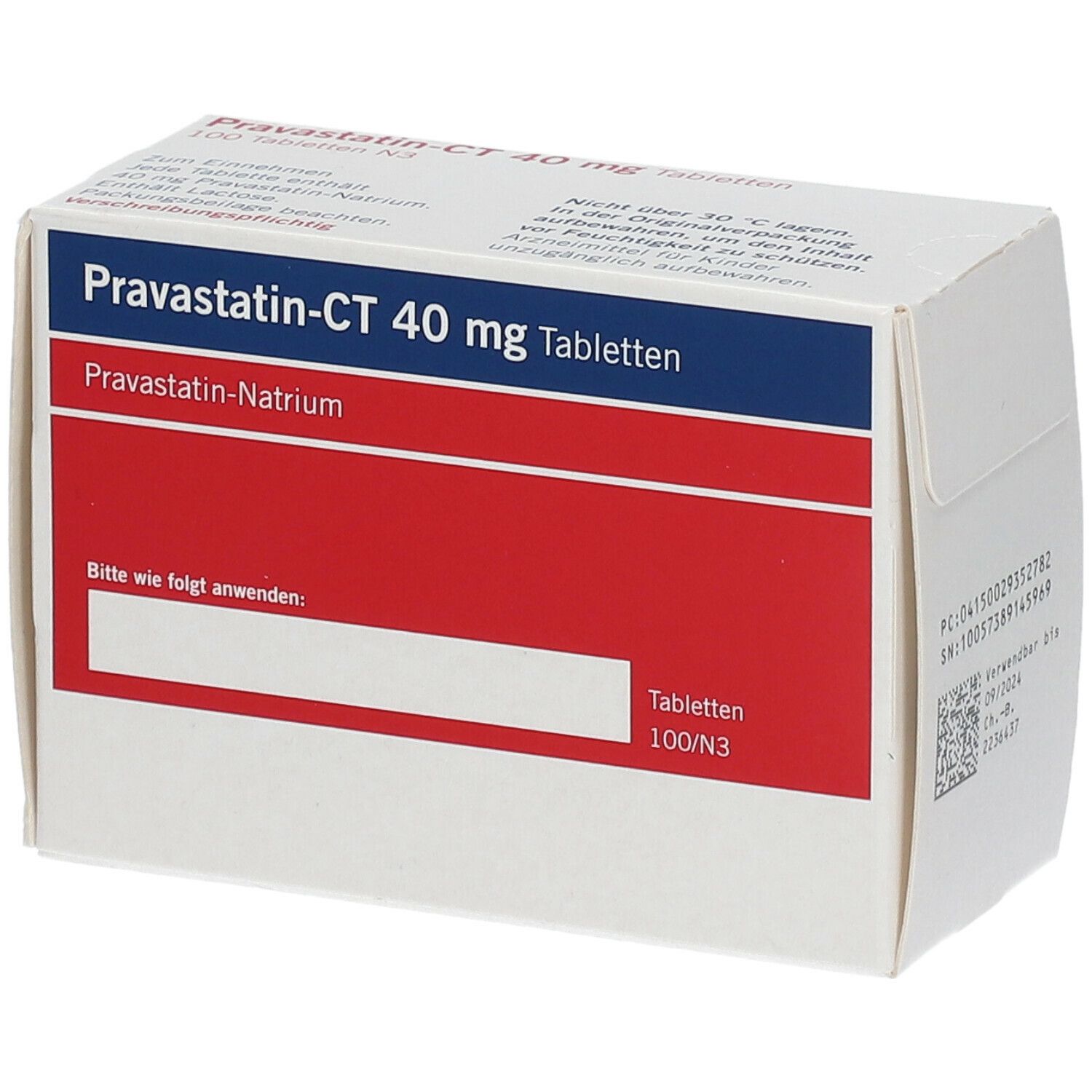 Pravastatin - Ct 40Mg l