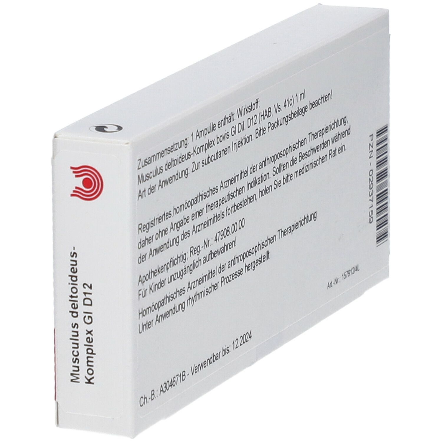 WALA® Musculus deltoideus-Komplex Gl D 12