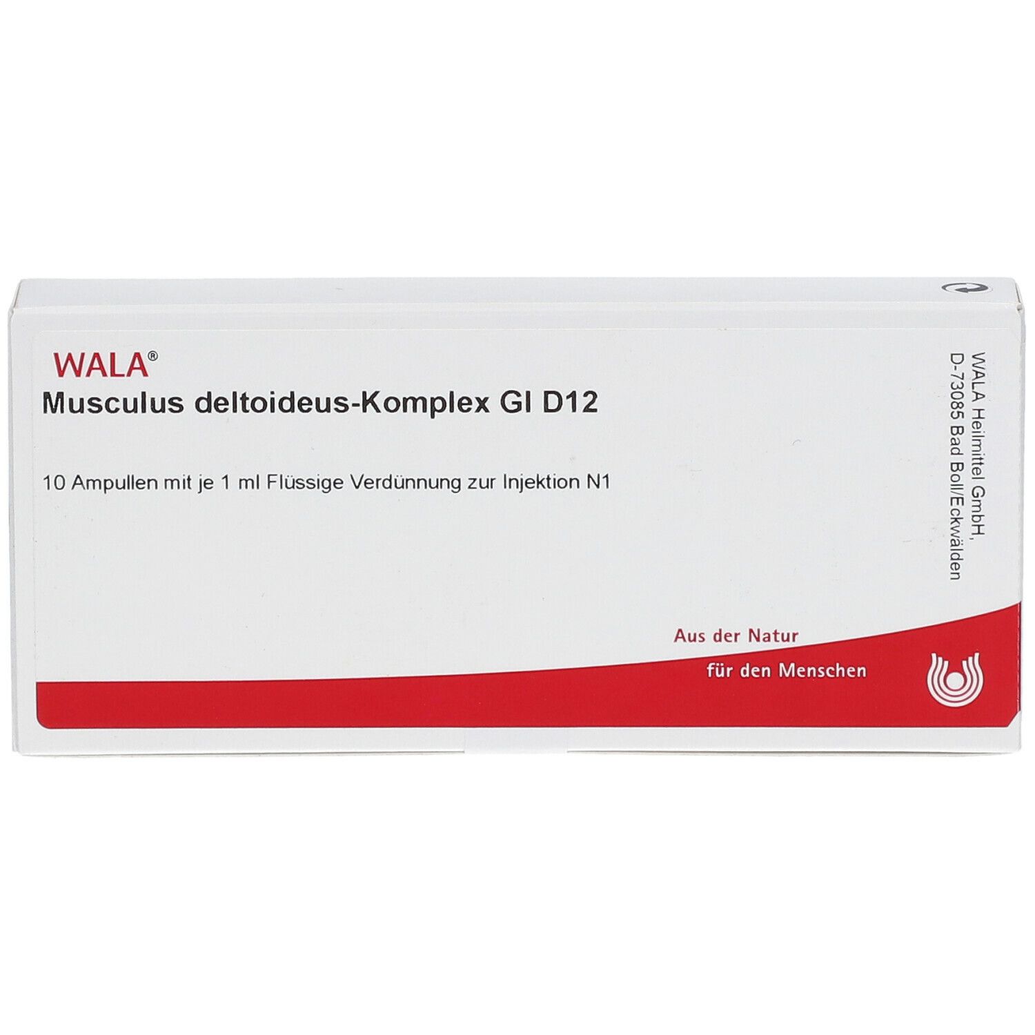 WALA® Musculus deltoideus-Komplex Gl D 12