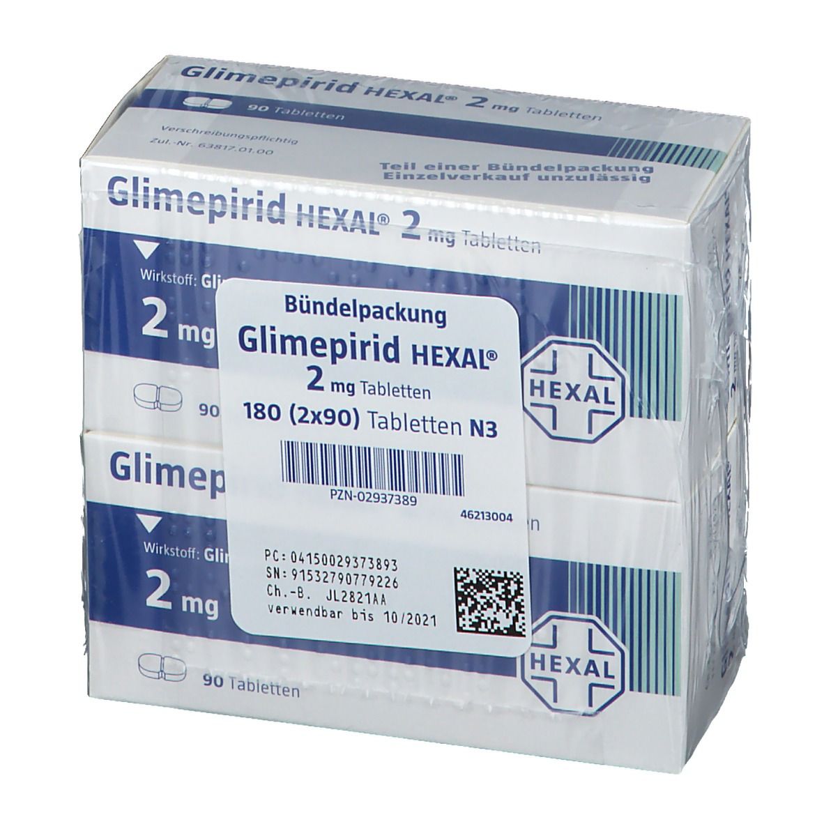 Glimepirid HEXAL® 2 mg