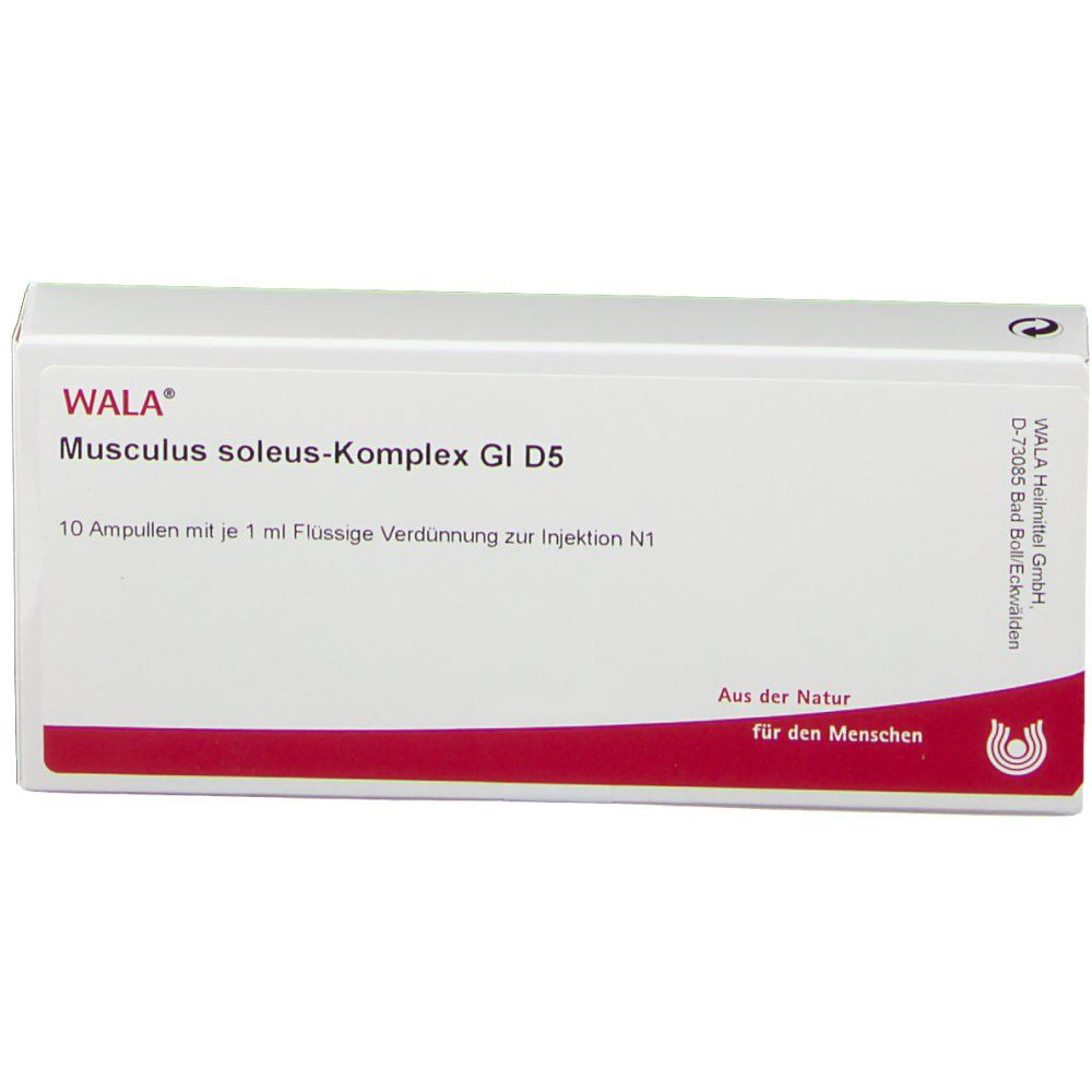 WALA® Musculus soleus-Komplex Gl D 5