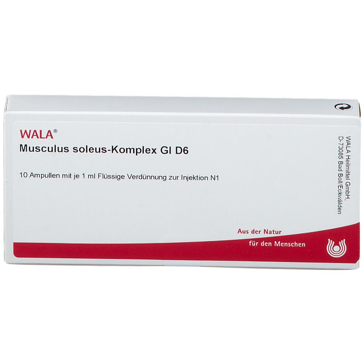WALA® Musculus soleus-Komplex Gl D 6