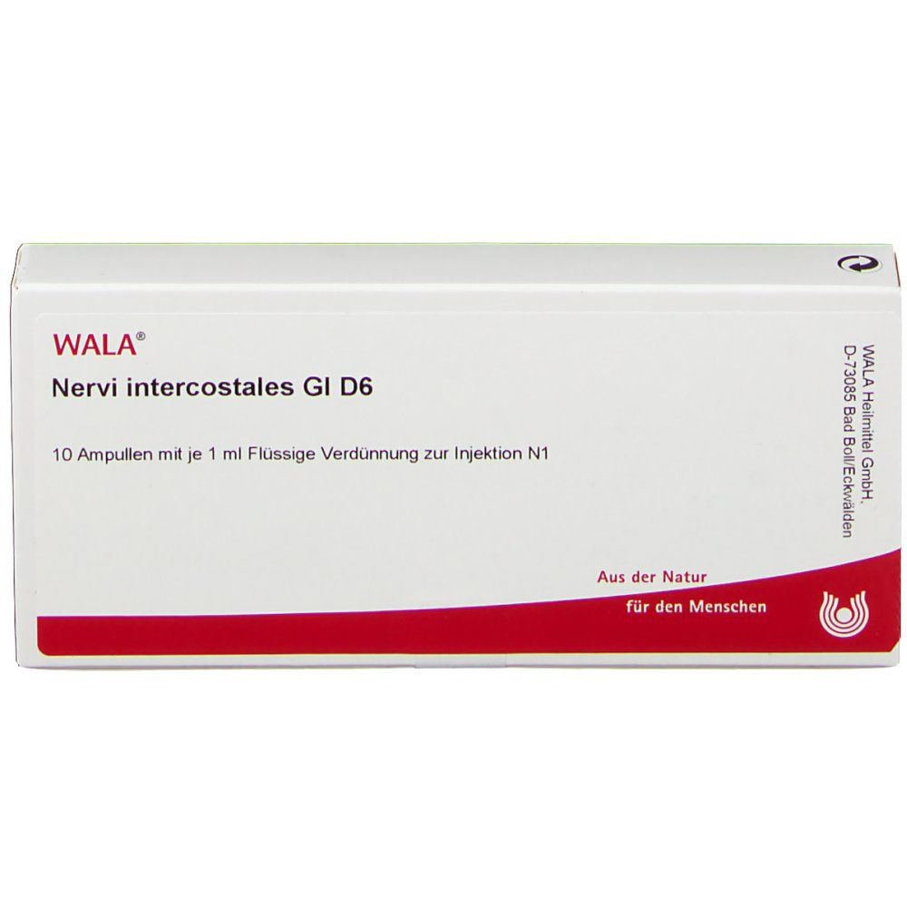WALA® Nervi intercostales Gl D 6