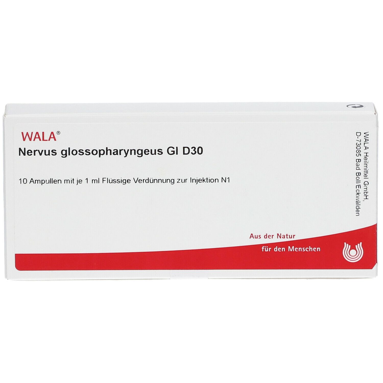 WALA® Nervus glossopharyngeus Gl D 30