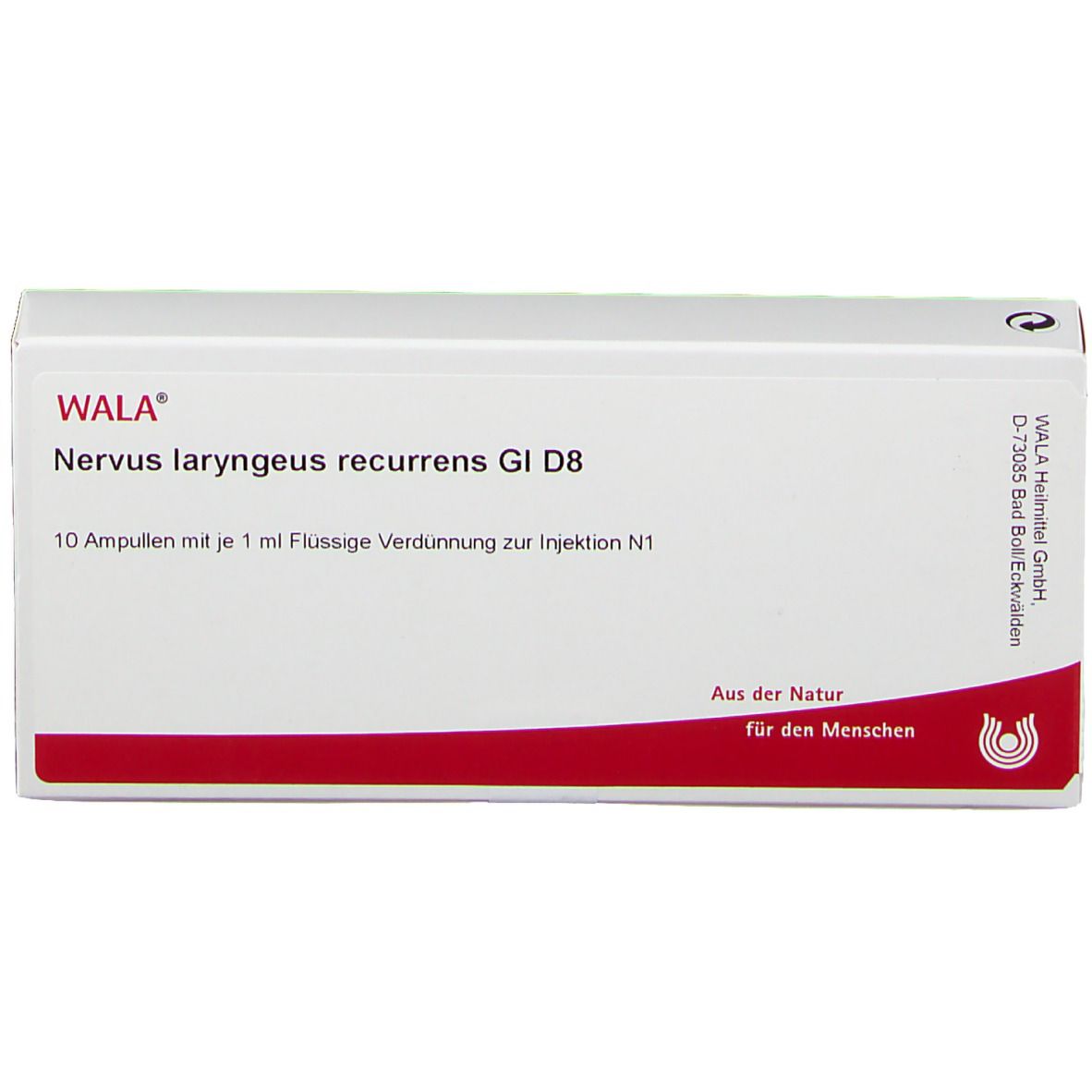 WALA® Nervus laryngeus recurrens Gl D 8
