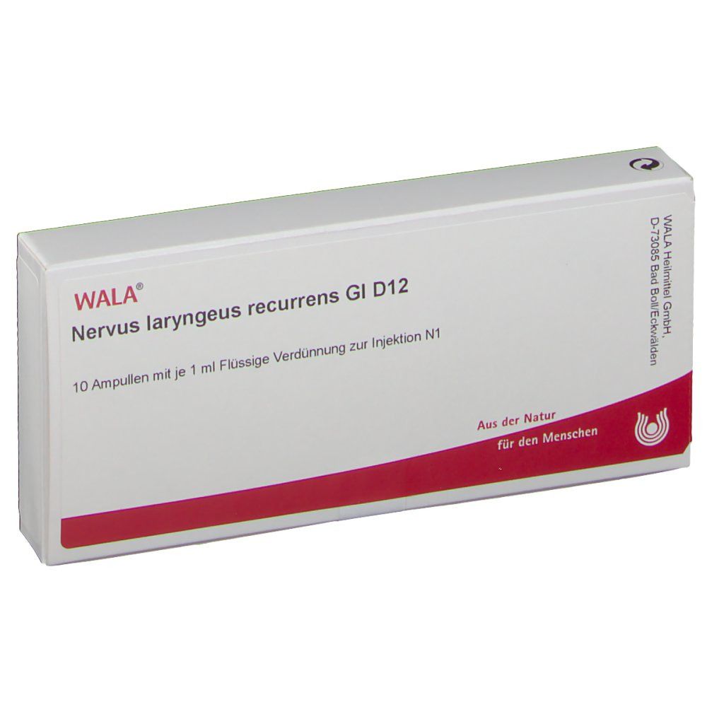 WALA® Nervus laryngeus recurrens Gl D 12