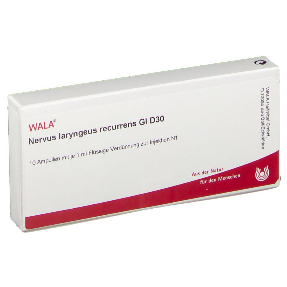 WALA® Nervus laryngeus recurrens Gl D 30