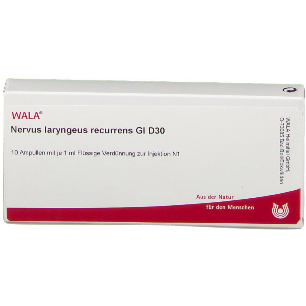 WALA® Nervus laryngeus recurrens Gl D 30