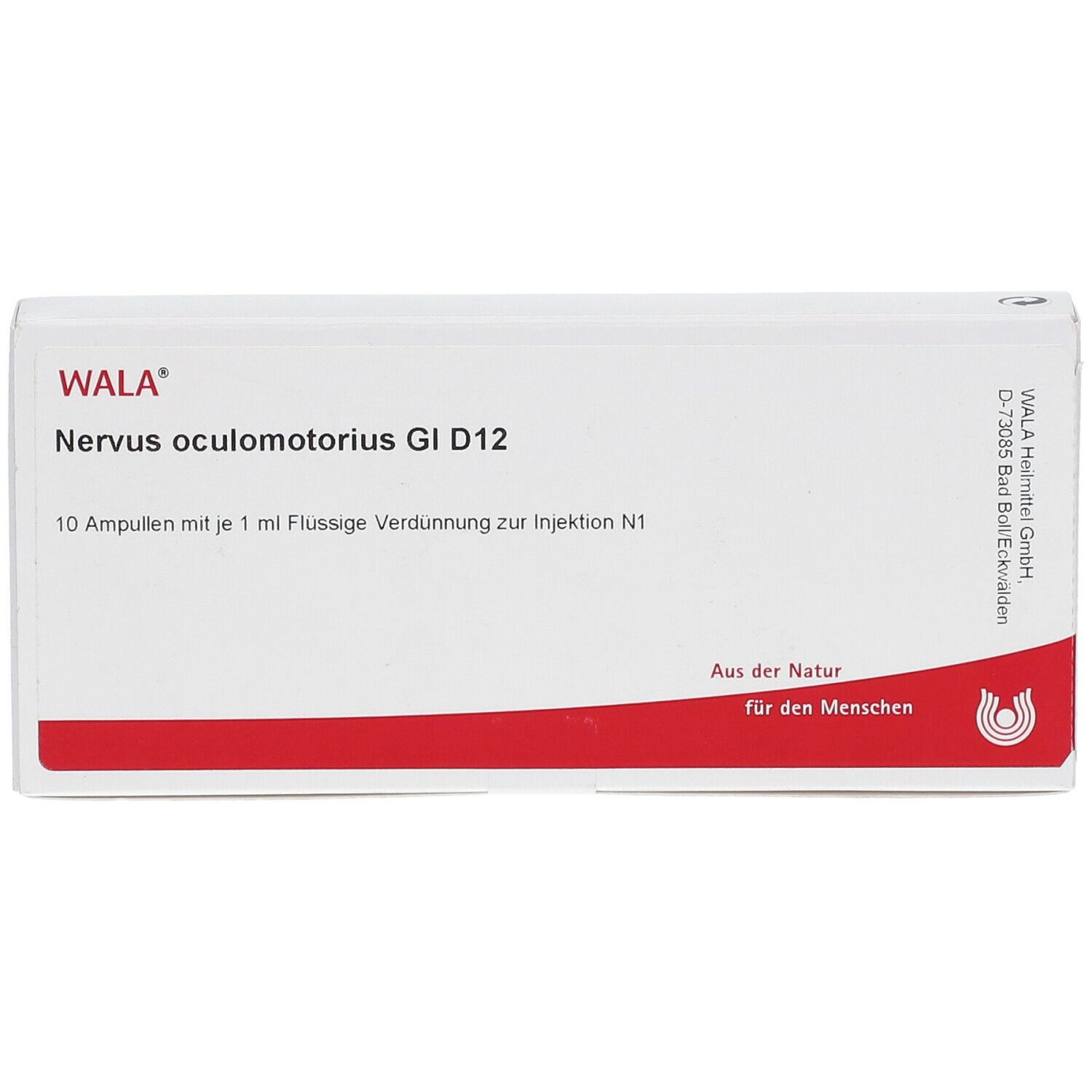 WALA® Nervus oculomotorius Gl D 12