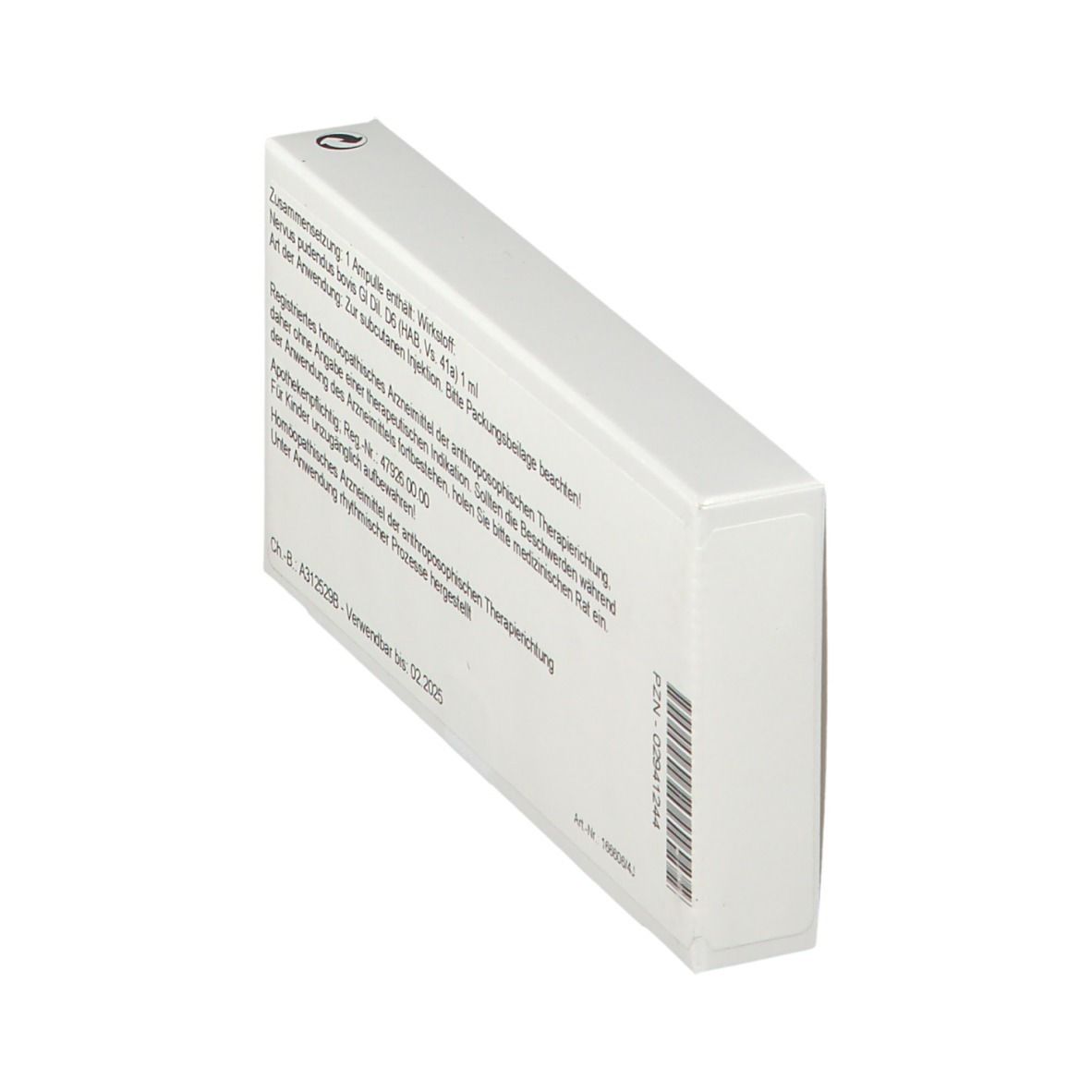 WALA® Nervus pudendus Gl D 6