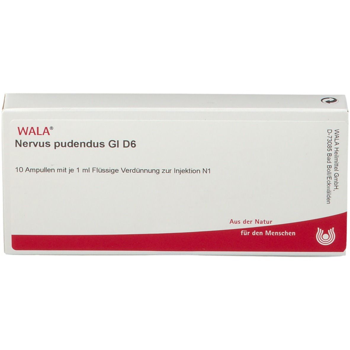 WALA® Nervus pudendus Gl D 6