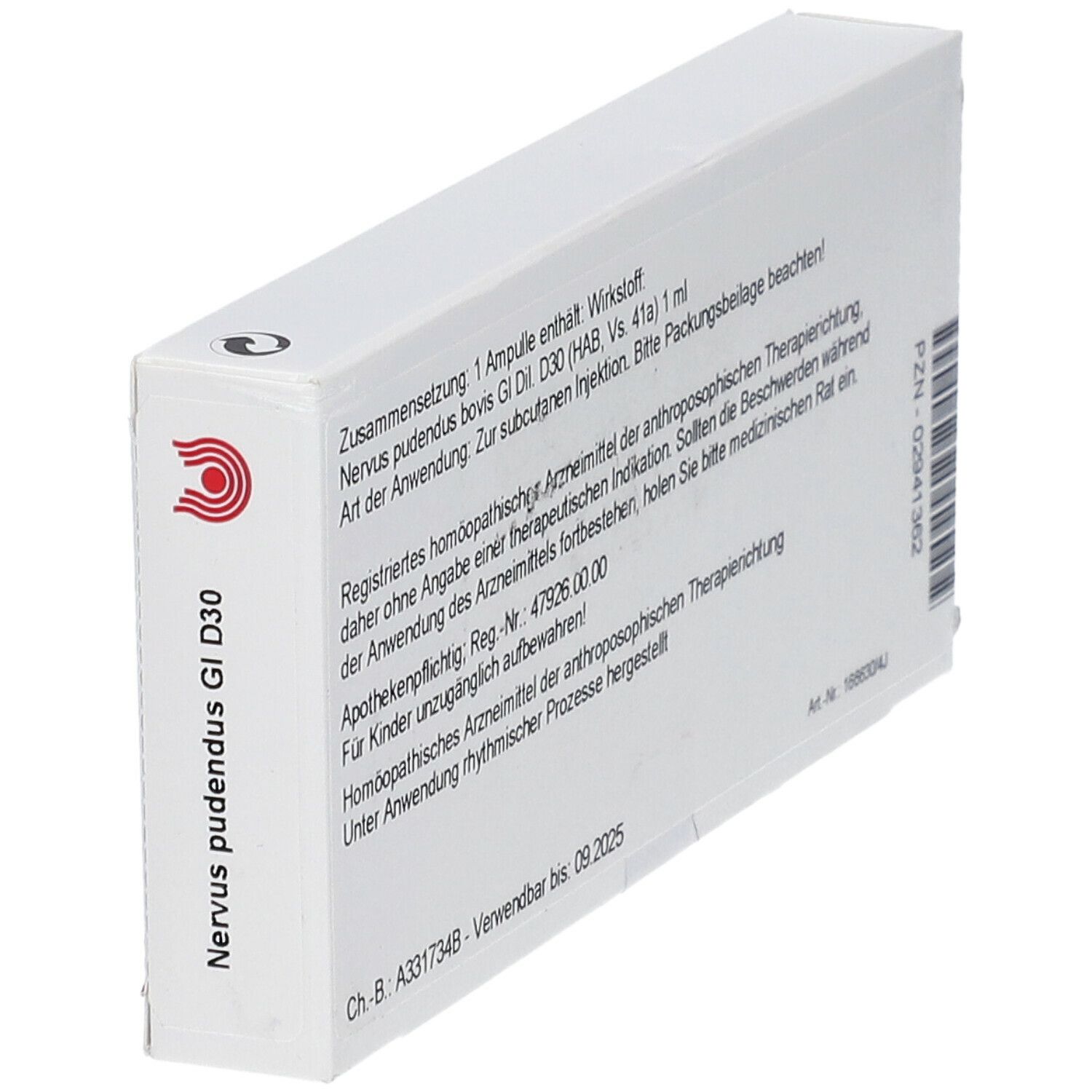WALA® Nervus pudendus Gl D 30
