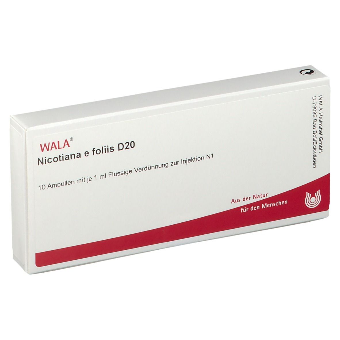 WALA® Nicotiana e foliis D 20