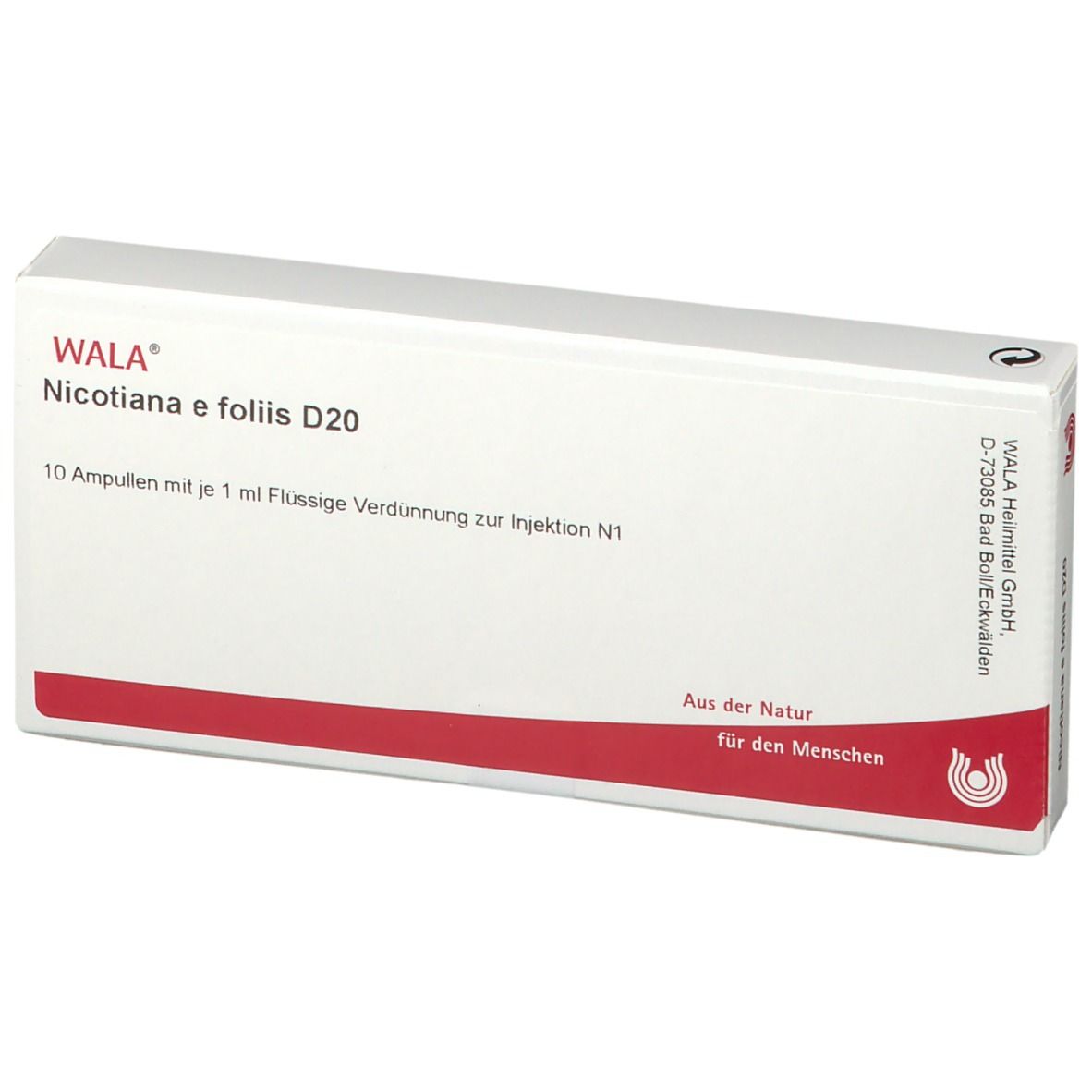 WALA® Nicotiana e foliis D 20