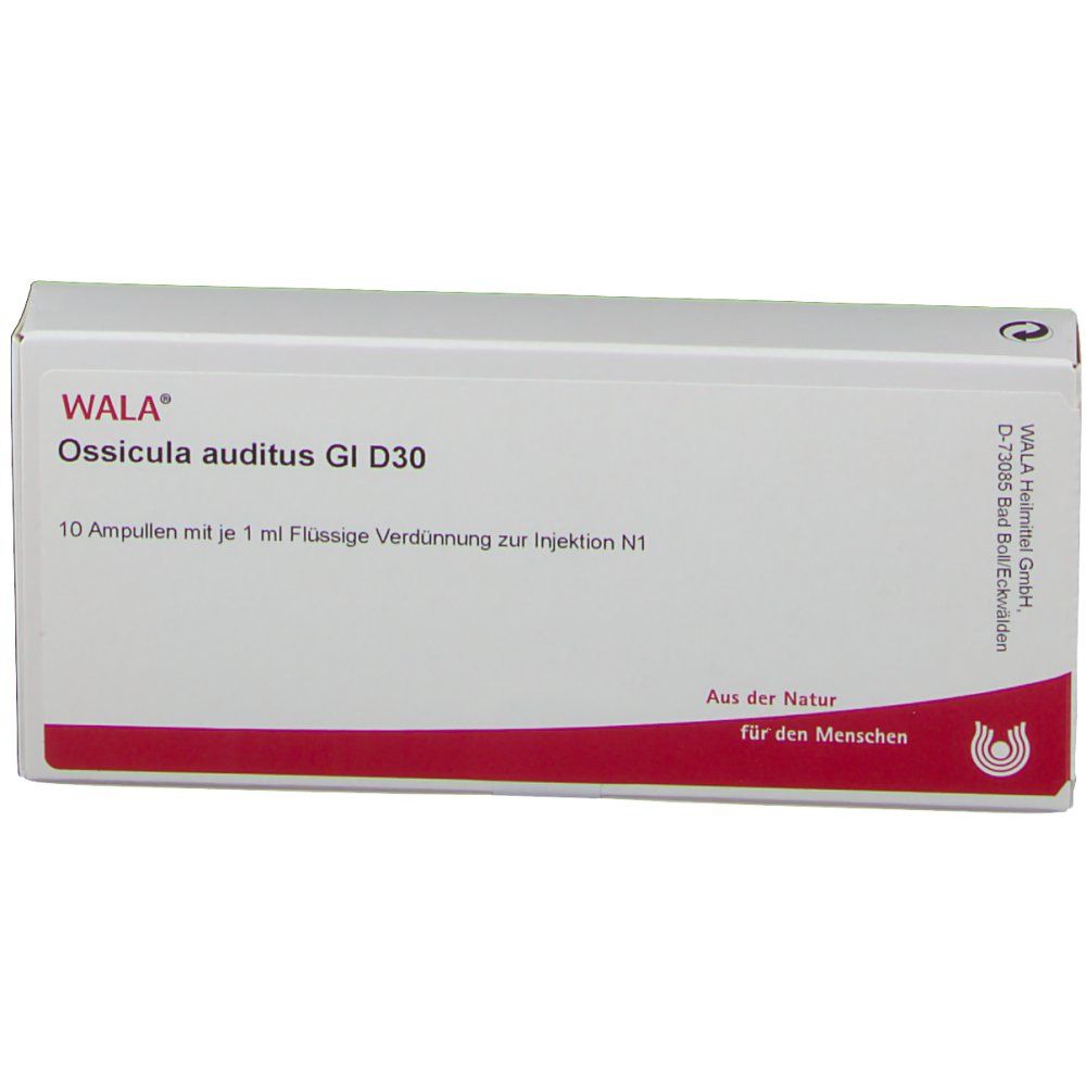 WALA® Ossicula auditus Gl D 30