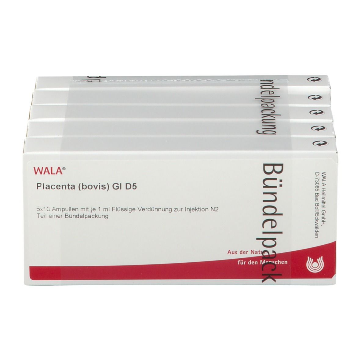 WALA® Placenta bovis Gl D 5