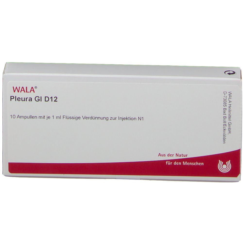WALA® Pleura Gl D 12