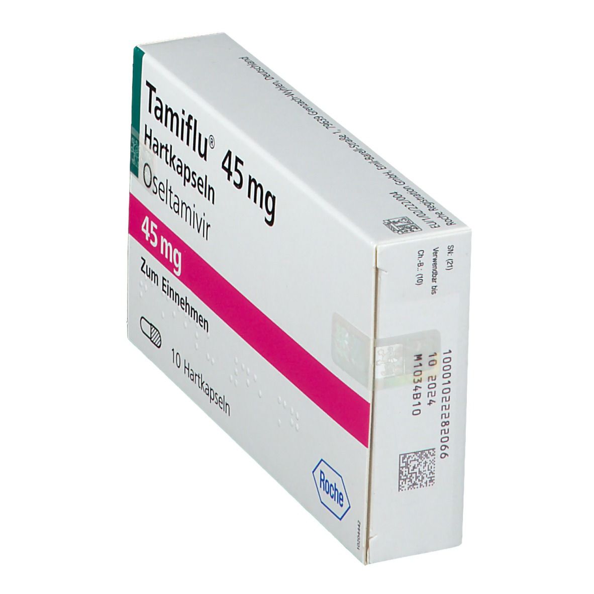 Tamiflu 45 mg Hartkapseln 10 St