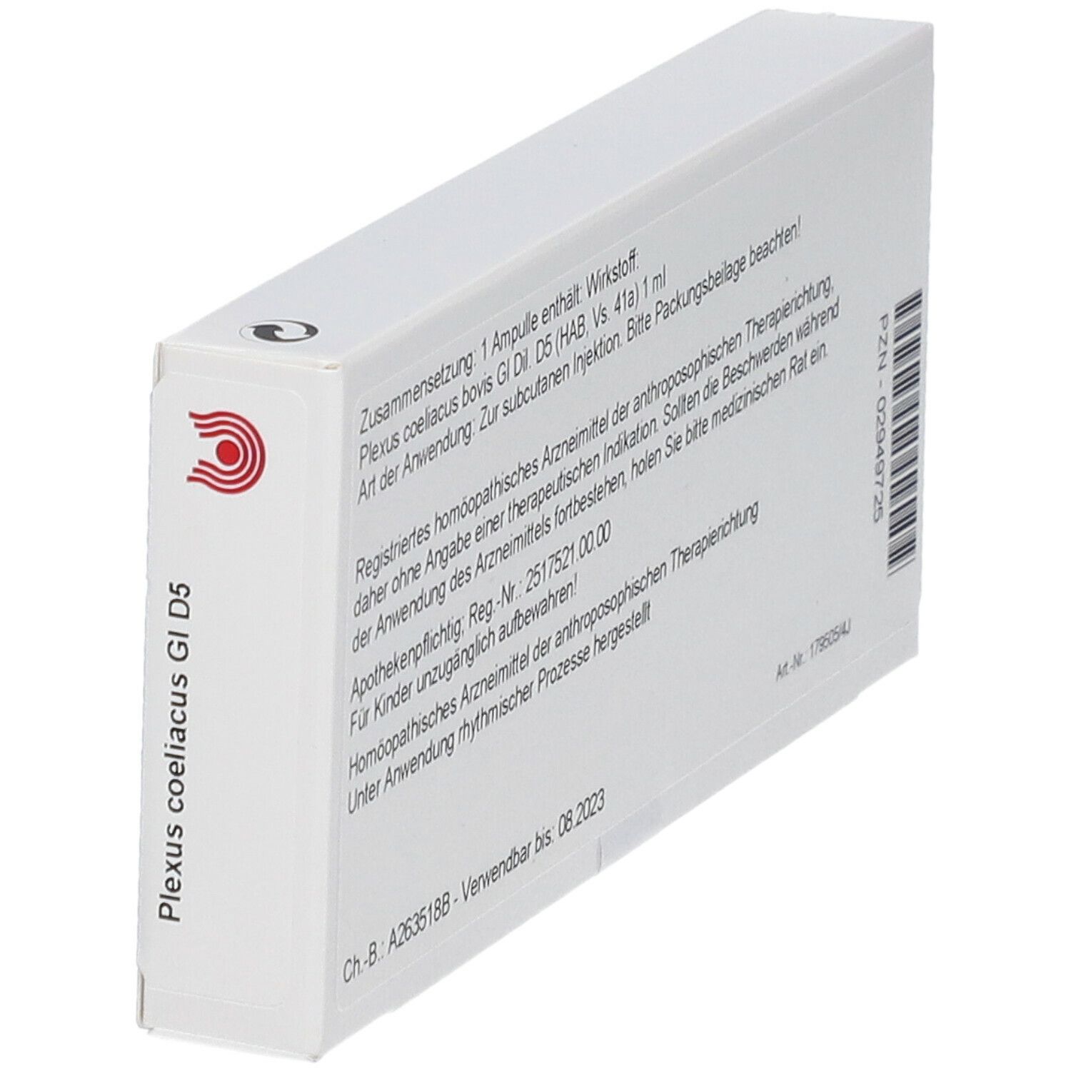 WALA® Plexus coeliacus Gl D 5