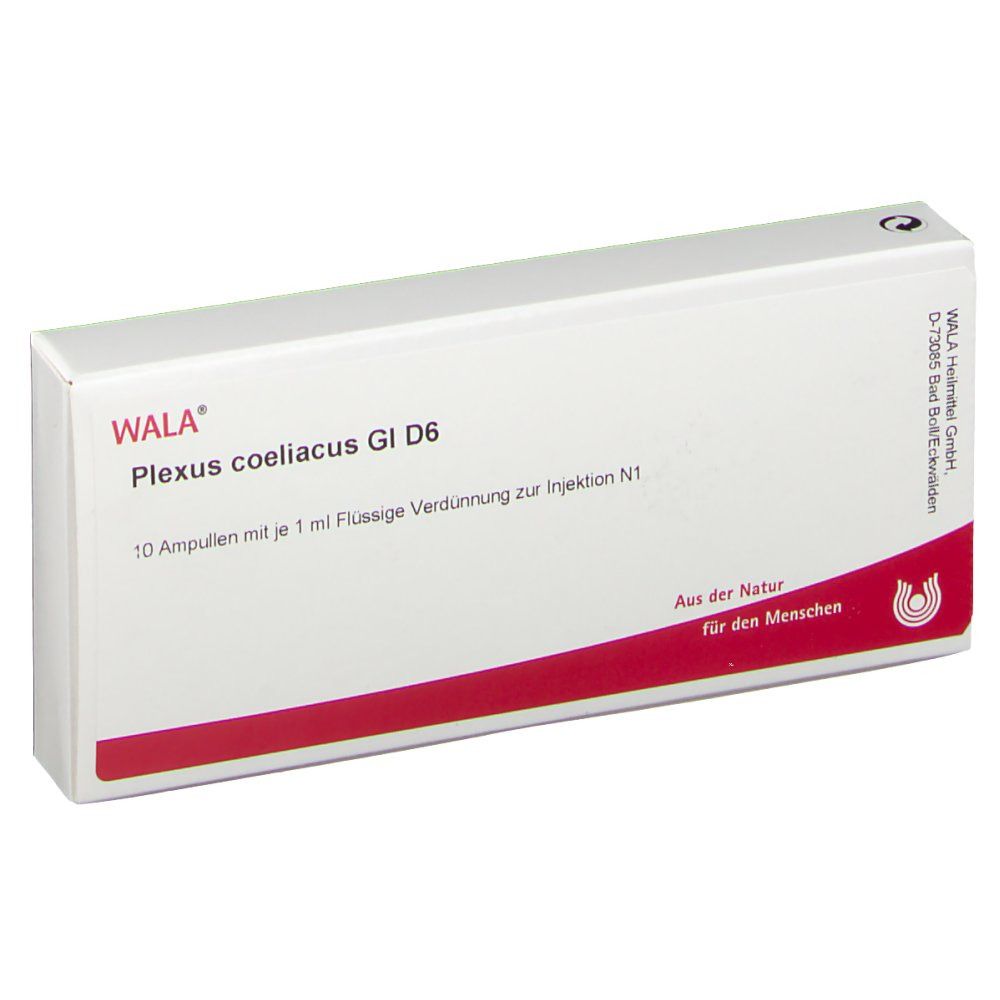 Plexus Coeliacus GL D 6 Ampullen 10x1 ml