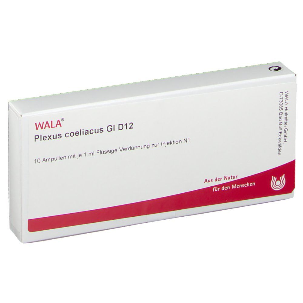 WALA® Plexus coeliacus Gl D 12