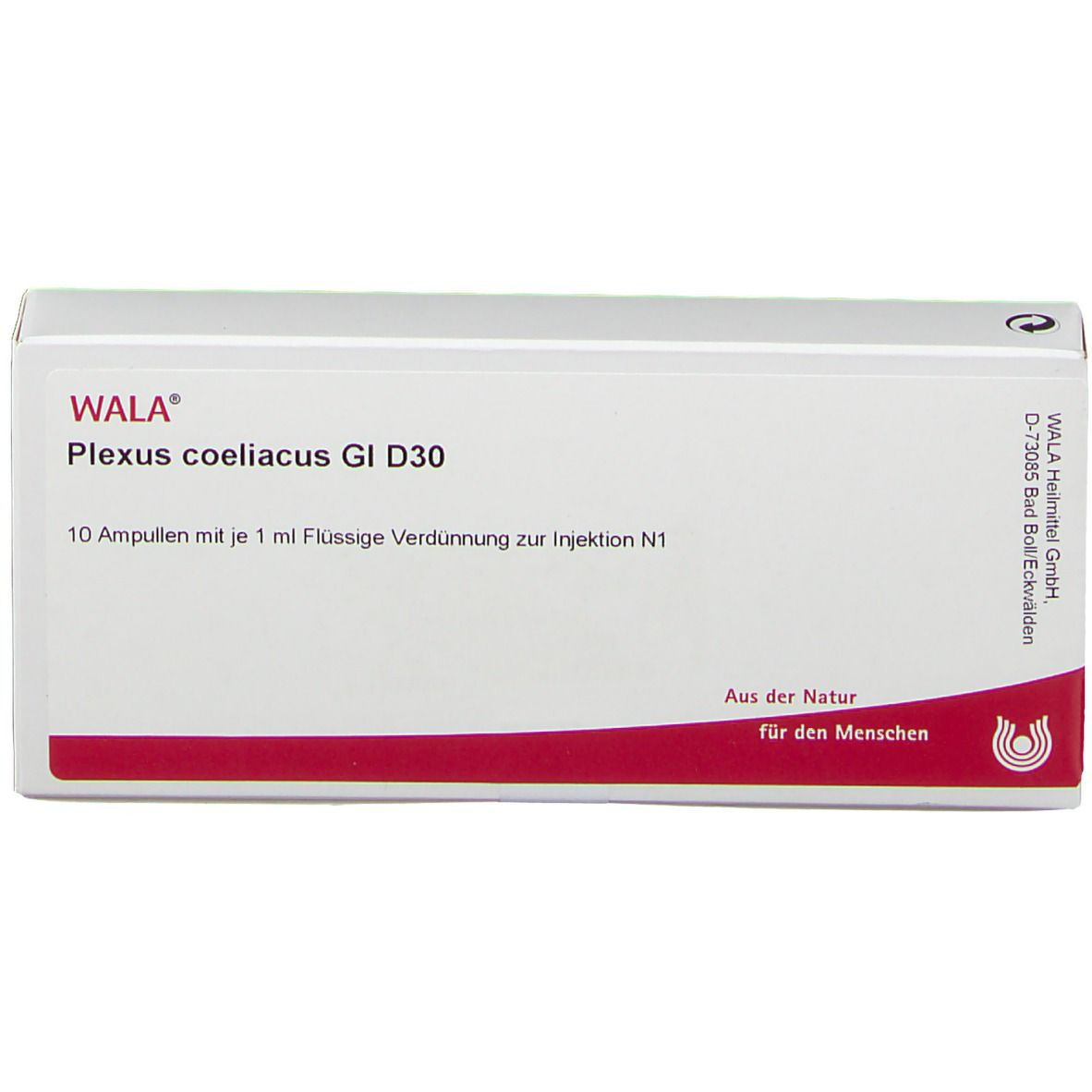 WALA® Plexus coeliacus Gl D 30