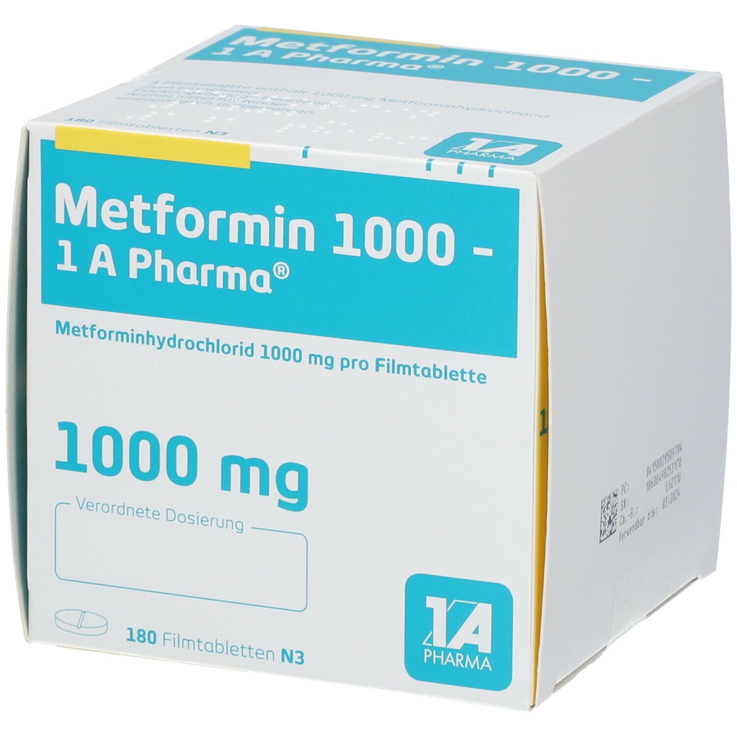 Metformin al 1000 preis