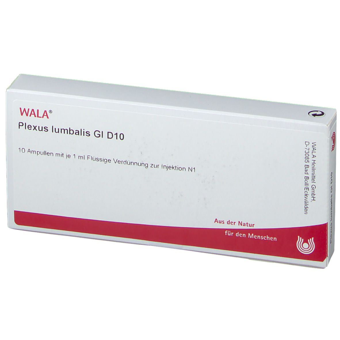 WALA® Plexus lumbalis Gl D 10