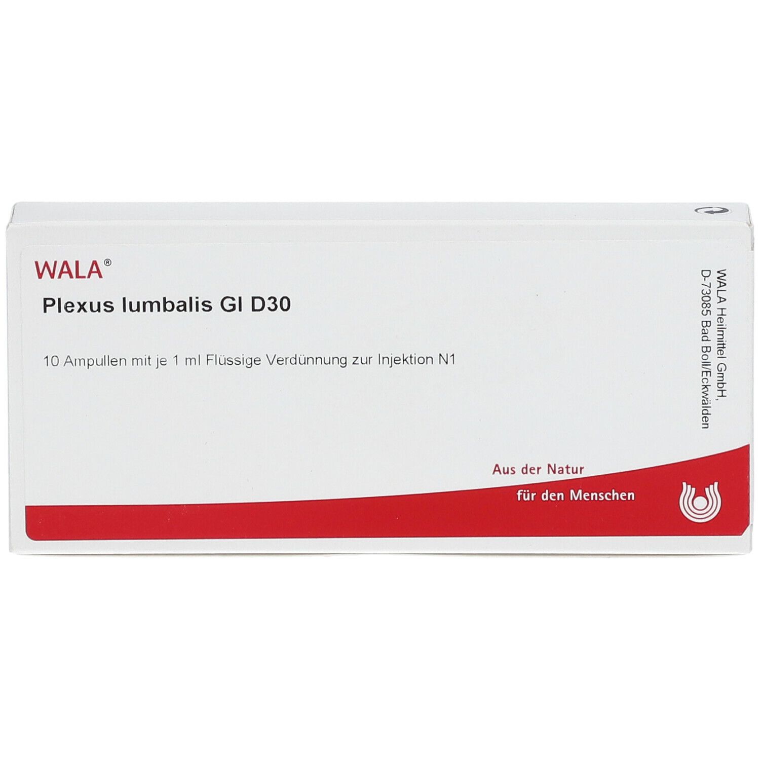 WALA® Plexus lumbalis Gl D 30