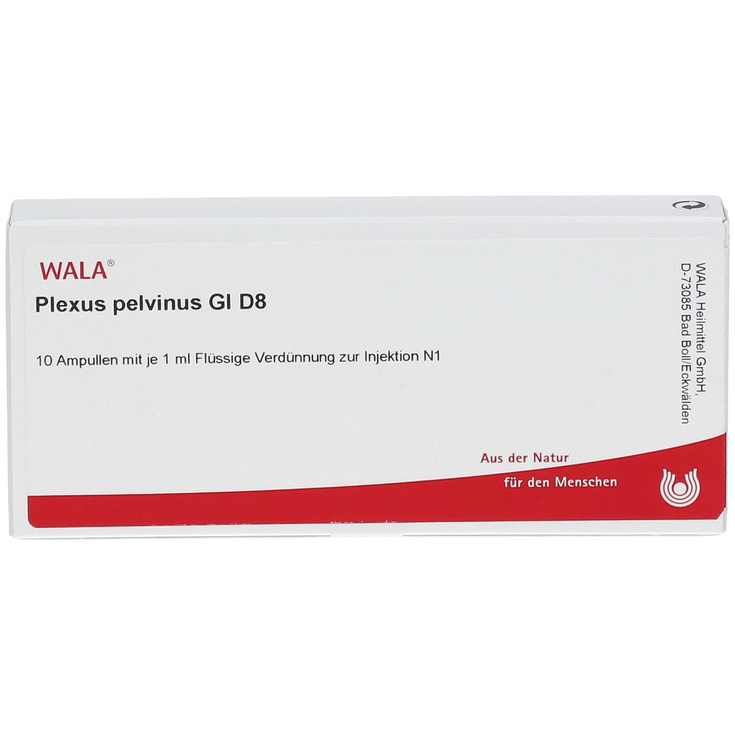 WALA® Plexus pelvinus Gl D 8