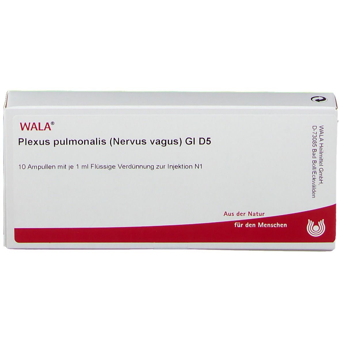 WALA® Plexus pulmonalis Nervus vagus Gl D 5