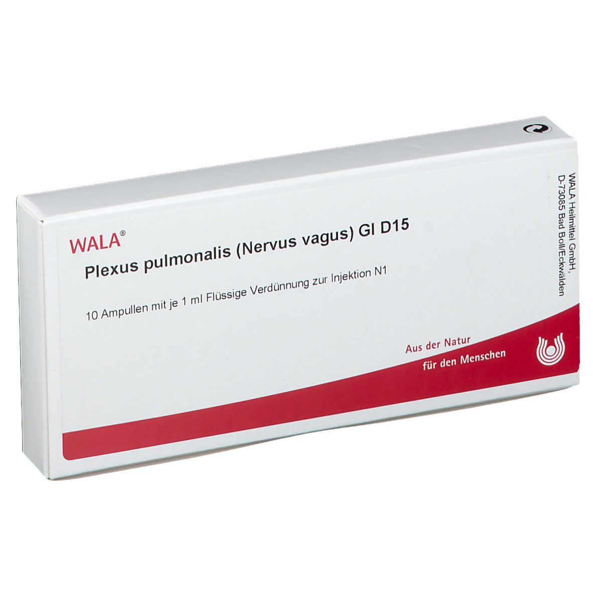 Wala® Plexus pulmonalis Nervus vagus Gl D 15