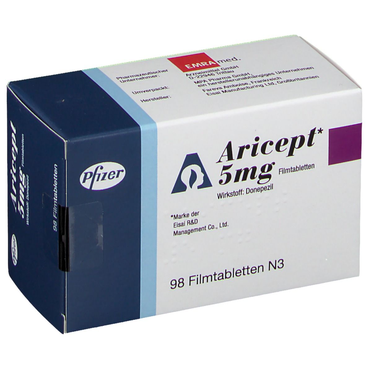 Aricept 5mg Tablet