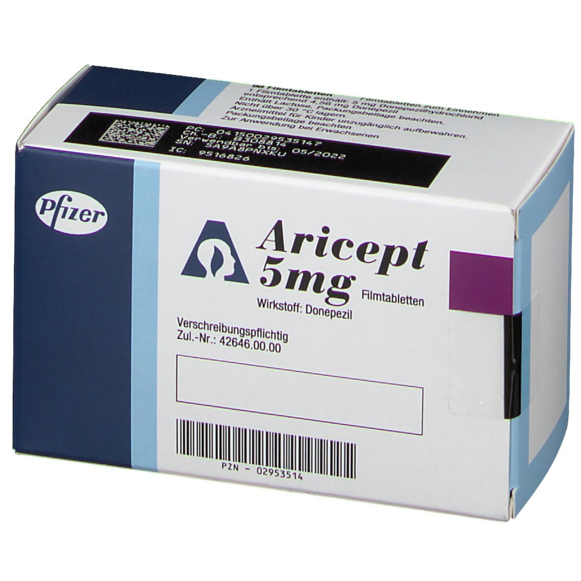 Aricept 5 mg