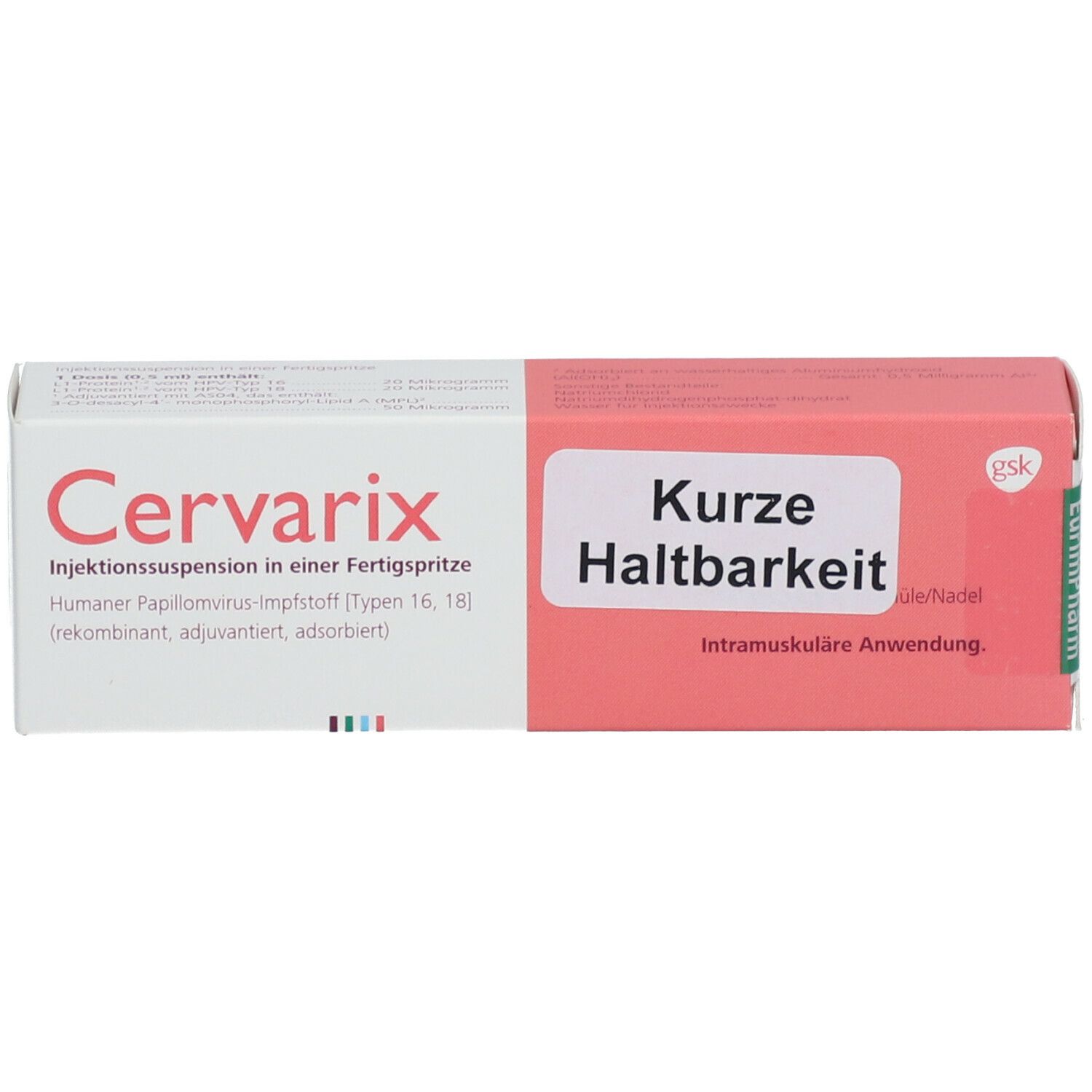 CERVARIX Inj.-Susp.i.e.Fertigspritze