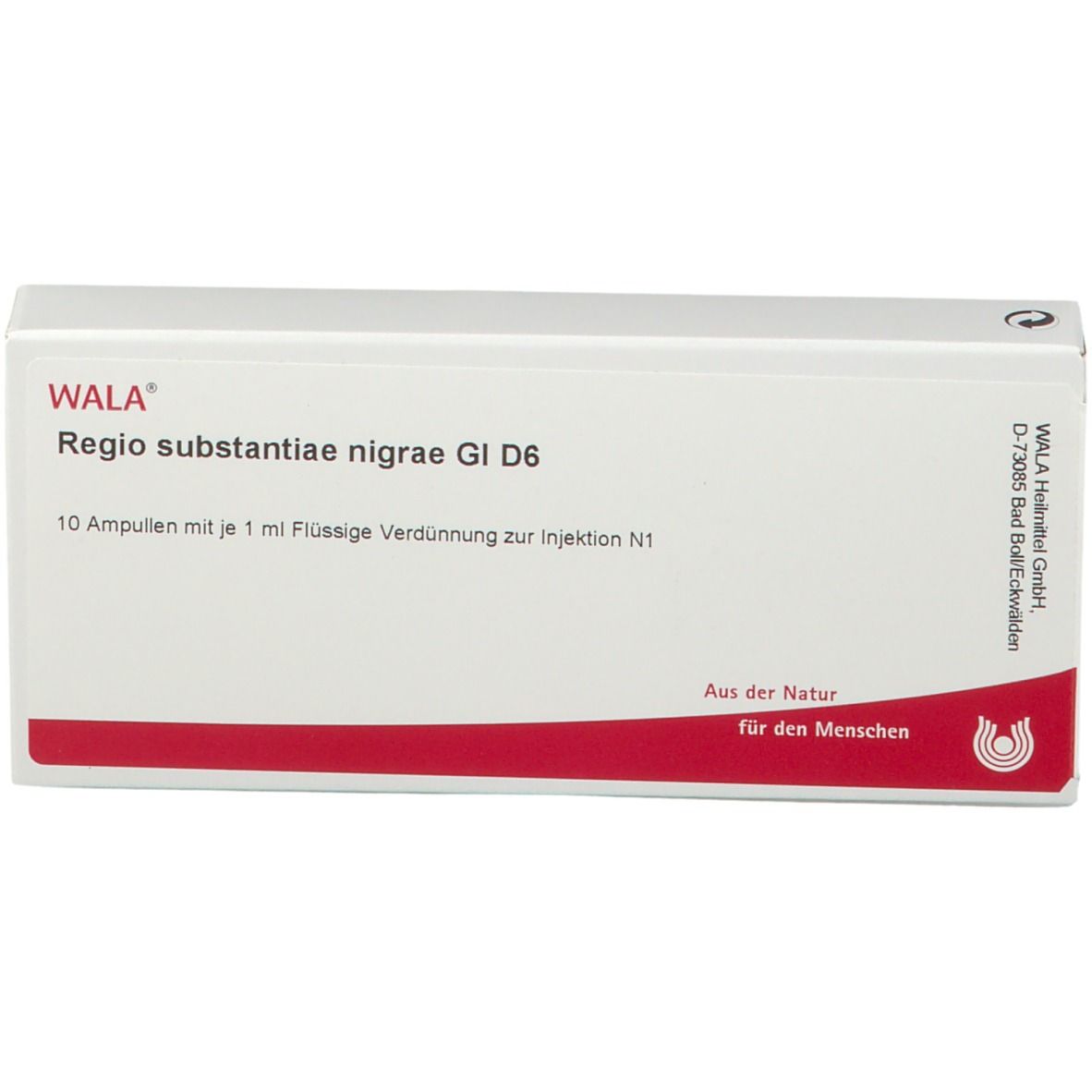 WALA® Regio substantiae nigrae Gl D 6