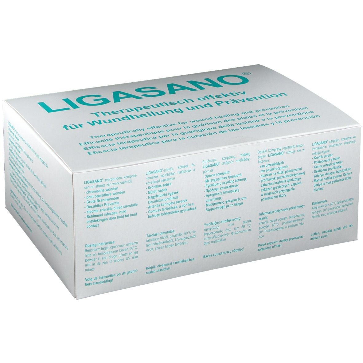 Ligasano® weiß 15 x 10 x 1 cm steril 20 St Kompressen