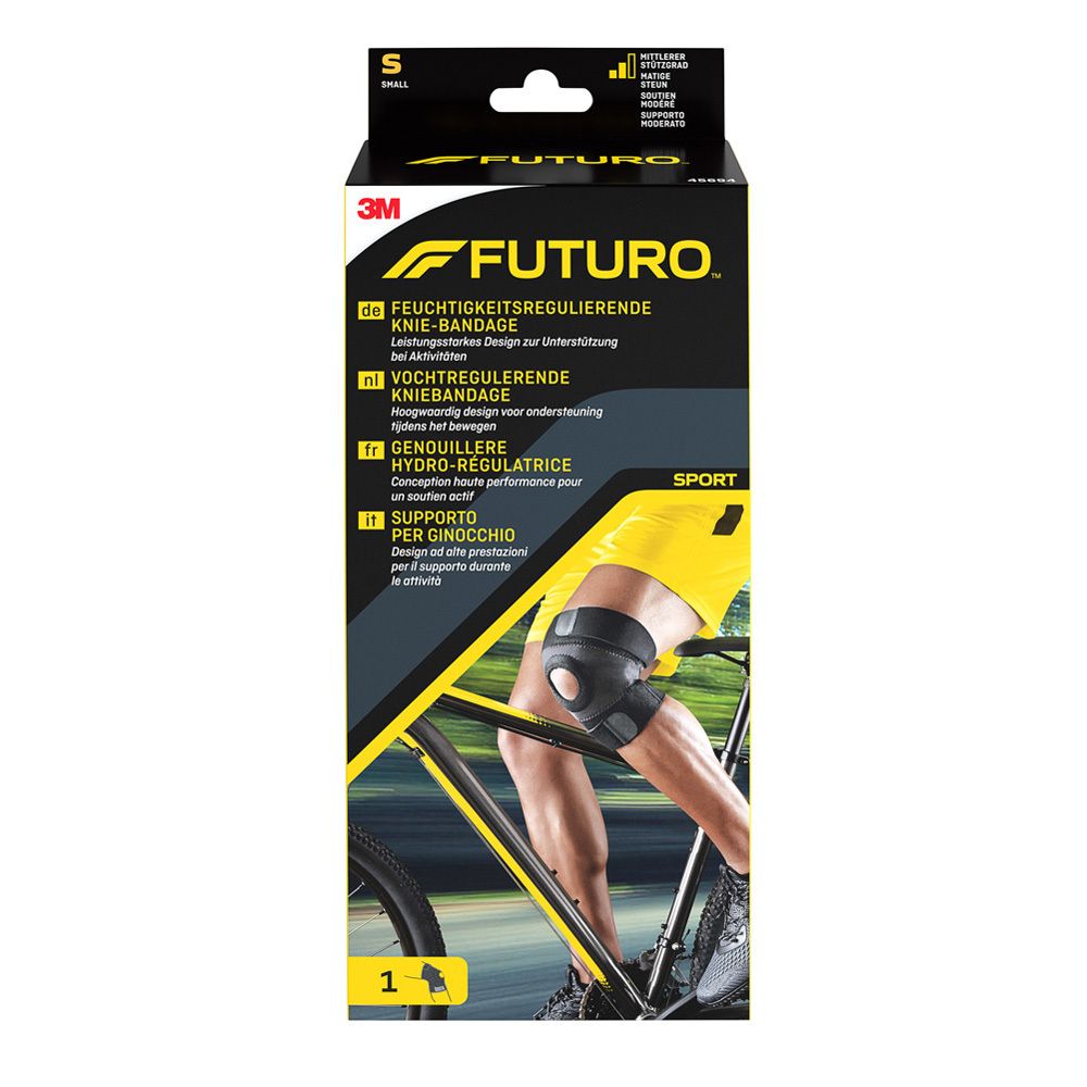 Futuro™ Sport feuchtigkeitsregulierende Knie Bandage S 1 St Bandage(s)