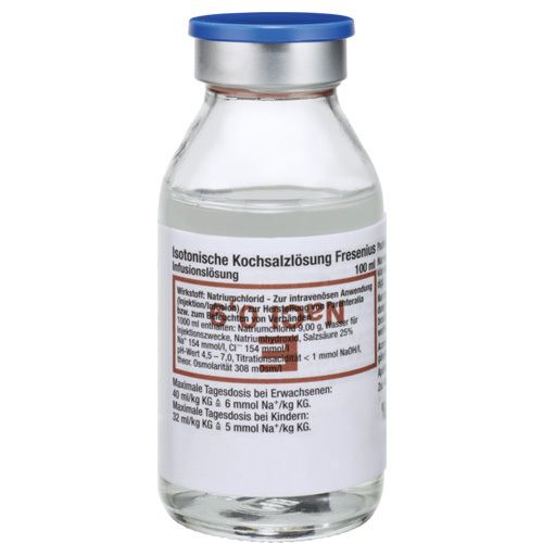 Isotonische Kochsalzlösung 0,9 % 10X100 ml Infusionslösung