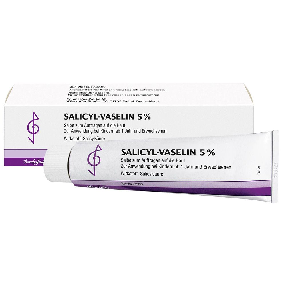 Salicyl-Vaseline 5% 100 ml Salbe