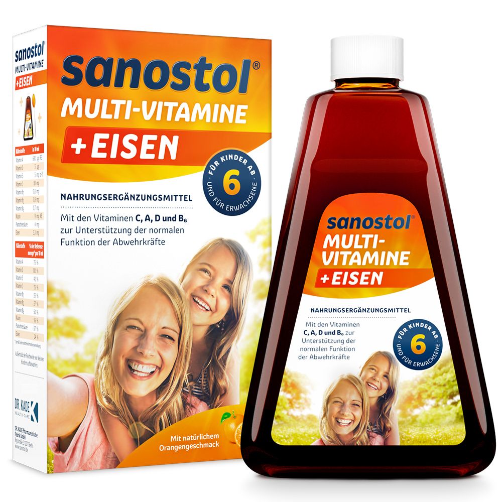 Sanostol Plus Eisen 460 ml Saft