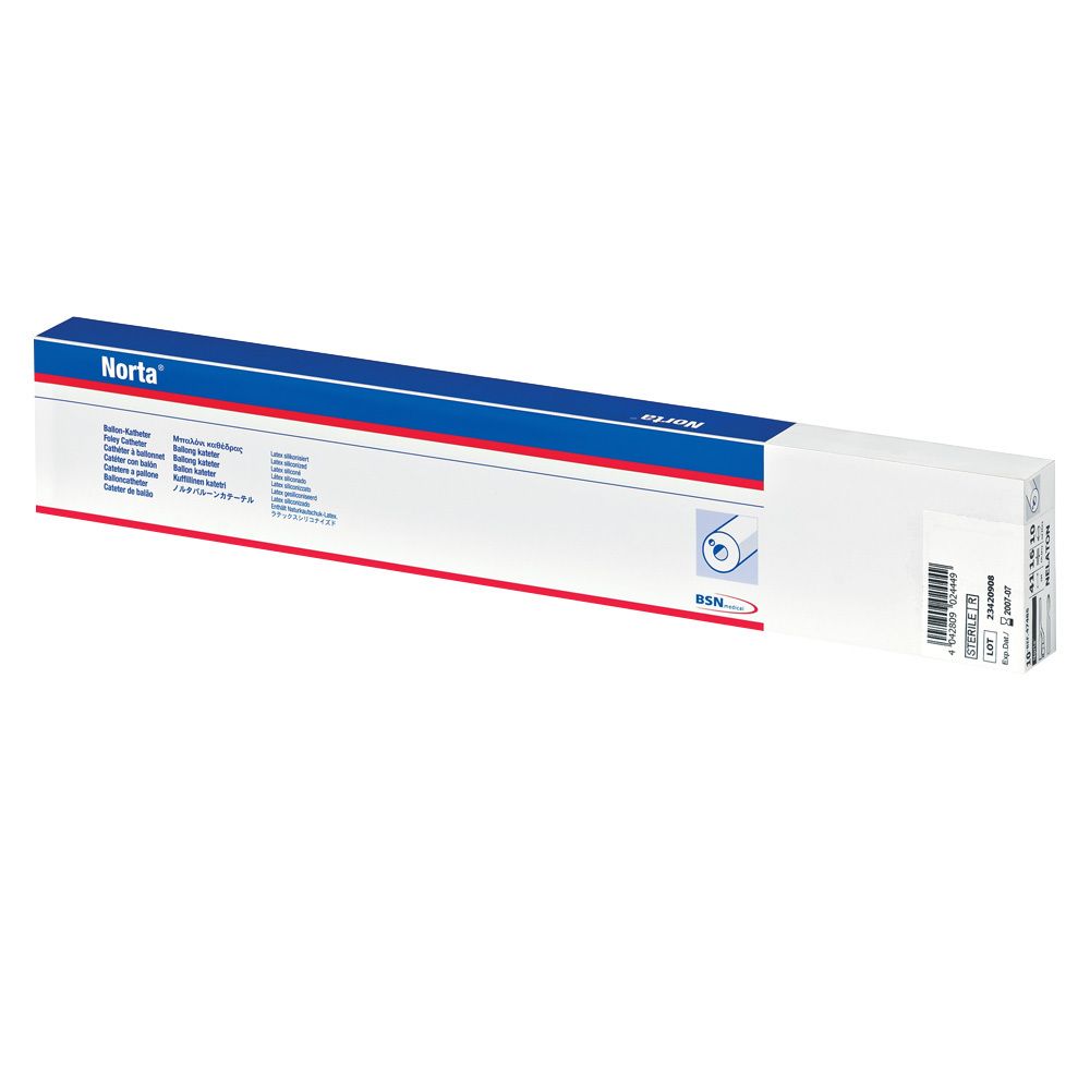 Norta® Latex Dauerspülkatheter 10 ml 1 St Katheter