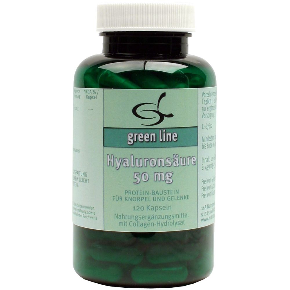 green line Hyaluronsäure 50 mg 120 St Kapseln