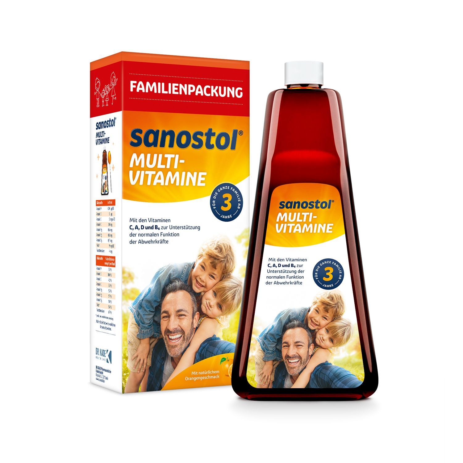 Multi-Vitamine 780 ml Saft