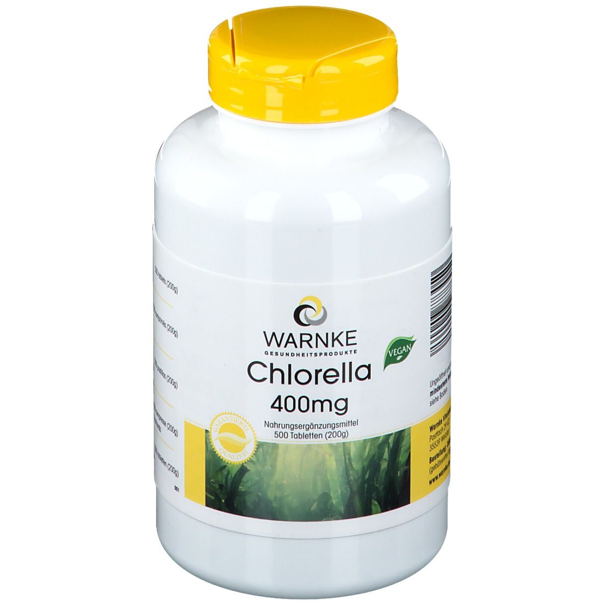 Chlorella 400 mg 500 St Tabletten