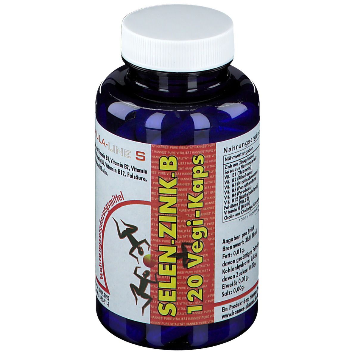 Hannes Selen, Zink und Vitamin B-Komplex 120 St Kapseln