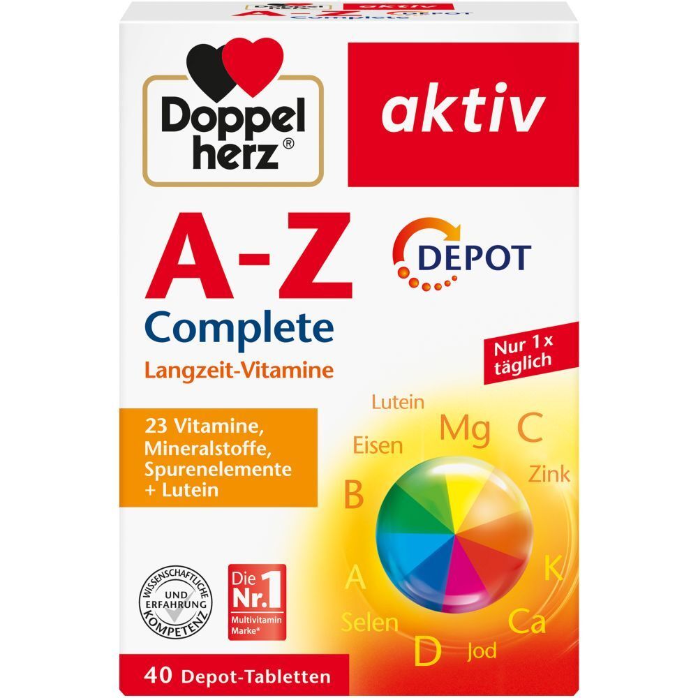 Doppelherz A-Z Complete Depot 40 St Tabletten