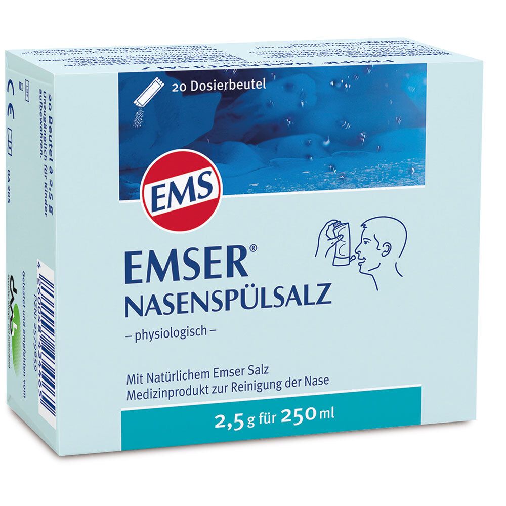 er® Nasenspülsalz 20 St Pulver