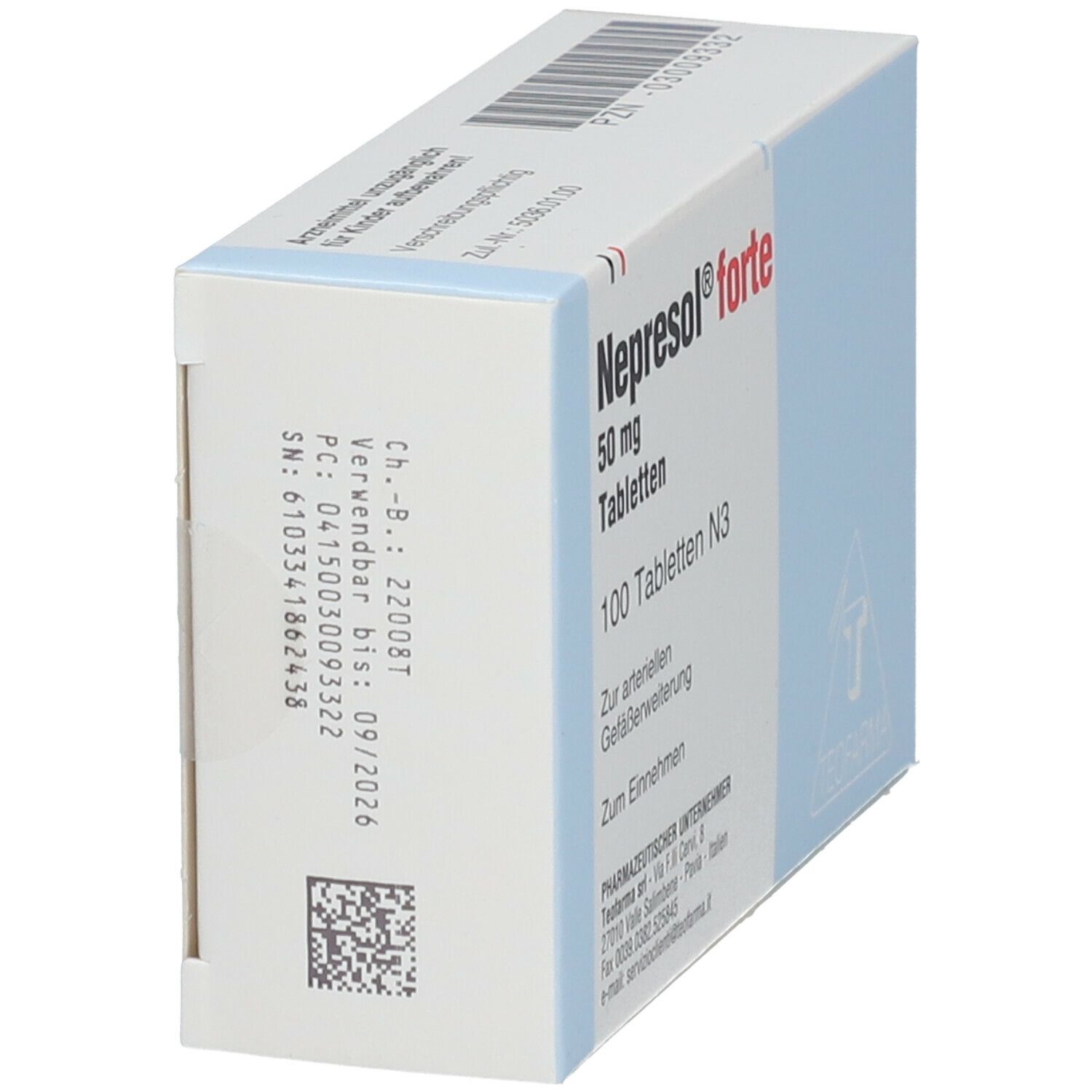 Nepresol forte Tabletten 100 St