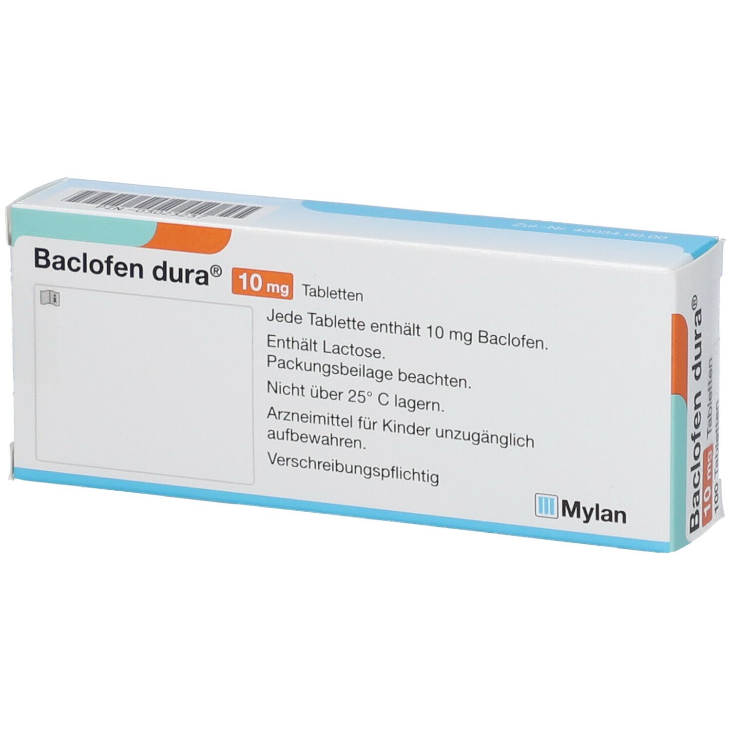 Baclofen dura® 10 mg